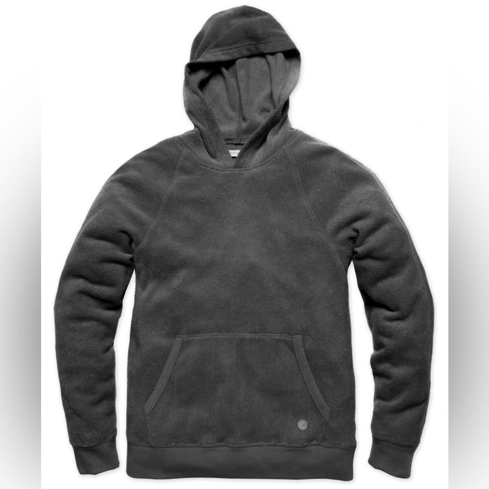 Outerknown Hightide Pull Over Hoodie Gray Size Medium